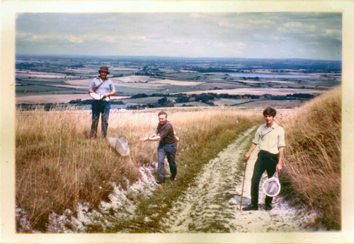 Peter and friends, Wilmington Down, 1971