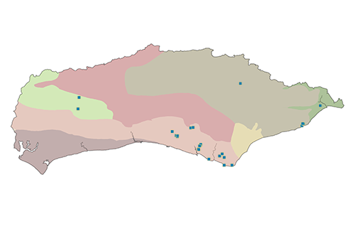 Andrena hattorfiana Map 